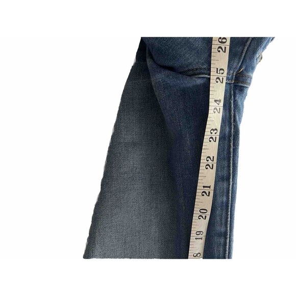 Frame Denim Le Nouveau Straight Womens Size 26 Jeans Frayed Hem Lt Wash Ankle - Picture 10 of 12